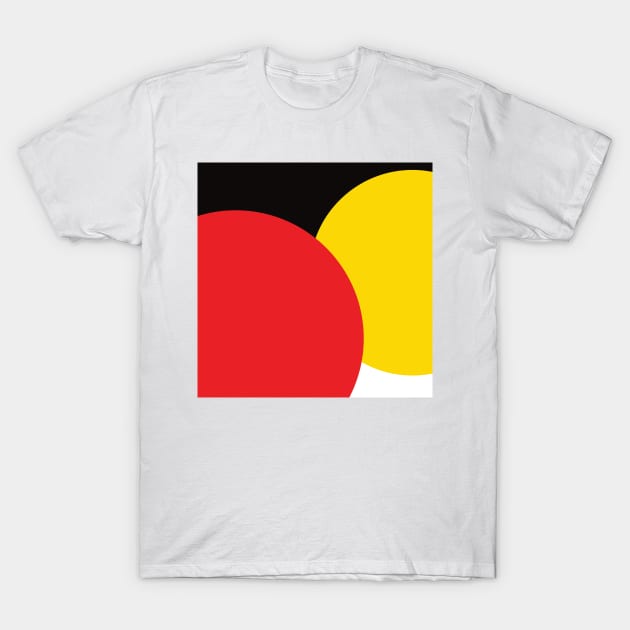 Ferrari Coloured Circles T-Shirt by GreazyL